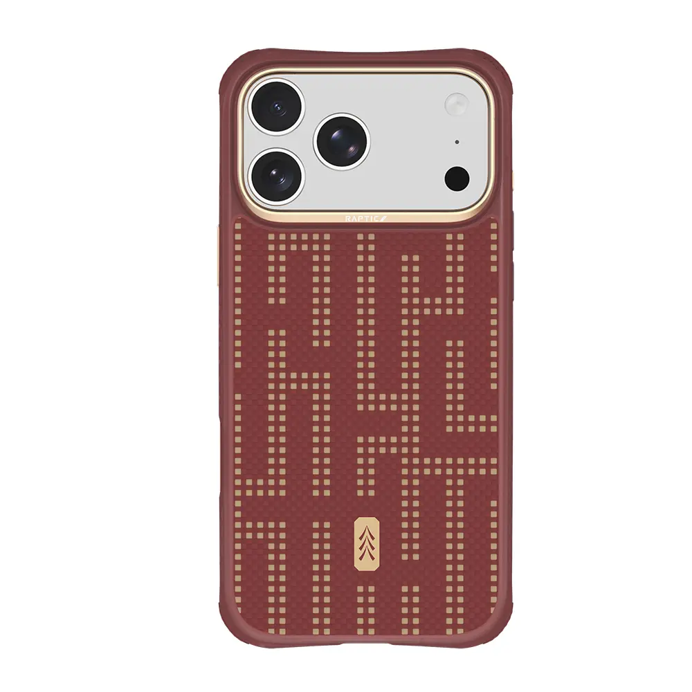 iPhone 18 Pro Max MagSafe Uyumlu Aramid Kılıf - Raptic Dual Grid
