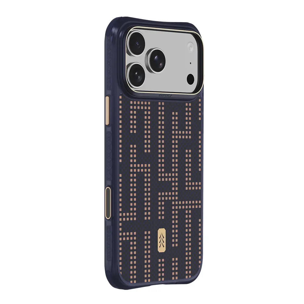 iPhone 18 Pro Max MagSafe Uyumlu Aramid Kılıf - Raptic Dual Grid