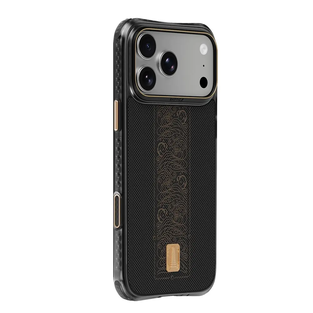 iPhone 18 Pro Max MagSafe Uyumlu Aramid Kılıf - Raptic Aramid Dual Rise