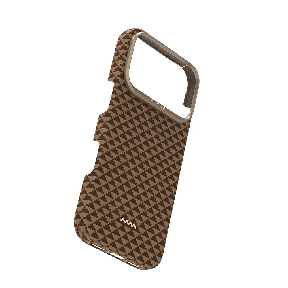 iPhone 18 Pro Max MagSafe Uyumlu Aramid Fiber Kılıf - Raptic Aramid Skin Origin