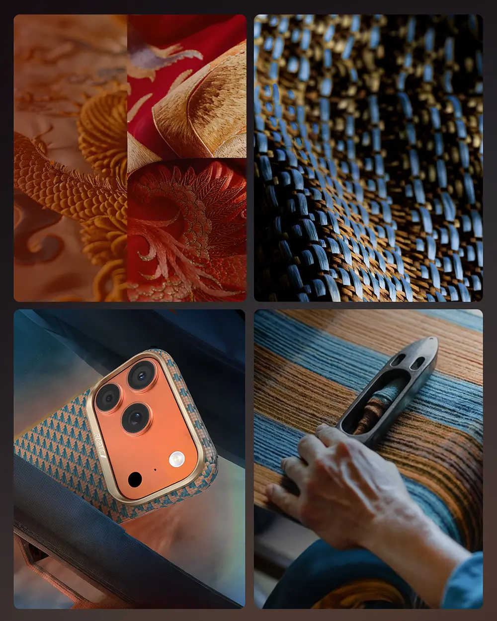 iPhone 18 Pro Max MagSafe Uyumlu Aramid Fiber Kılıf - Raptic Aramid Skin Origin