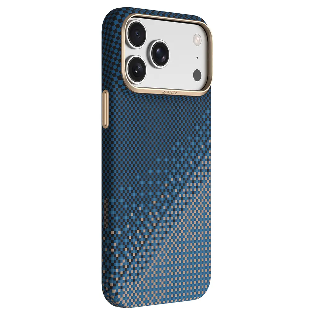 iPhone 18 Pro Max MagSafe Uyumlu Aramid Dokulu Kılıf - Raptic Serenity