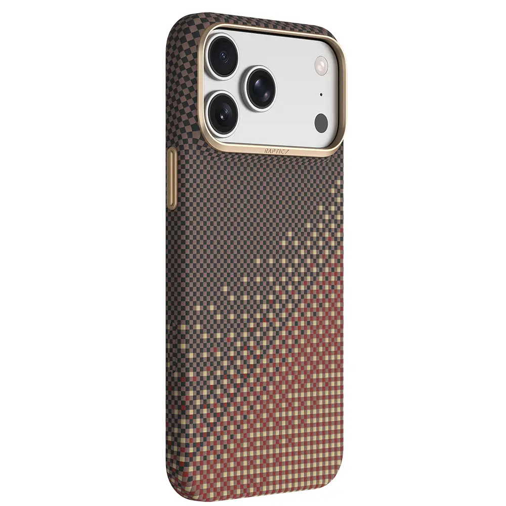 iPhone 18 Pro Max MagSafe Uyumlu Aramid Dokulu Kılıf - Raptic Serenity