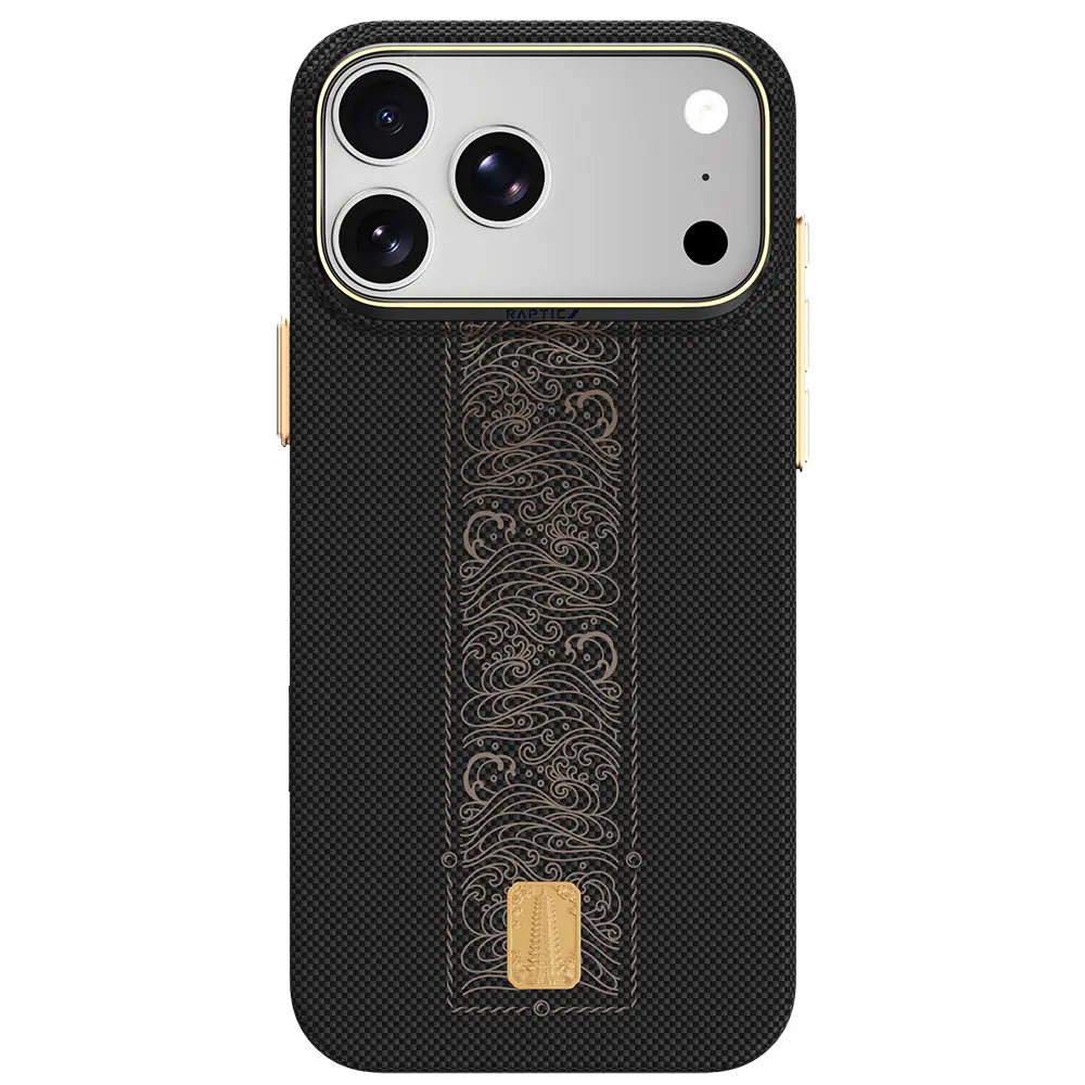 iPhone 18 Pro Max MagSafe Uyumlu Aramid Kılıf - Raptic Aramid Skin Rise