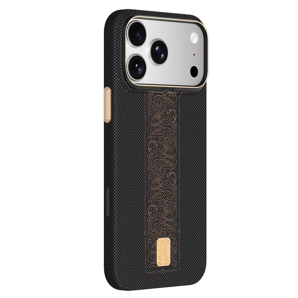 iPhone 18 Pro Max MagSafe Uyumlu Aramid Kılıf - Raptic Aramid Skin Rise