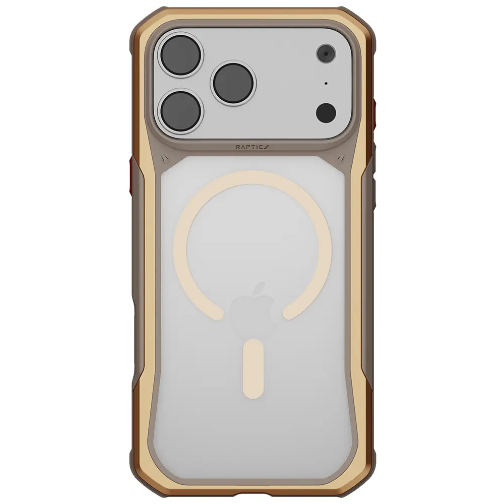Apple iPhone 18 Pro Max Kılıf M-Safe Şarj Özellikli Raptic Shield Evo Serisi Airbagli Kapak