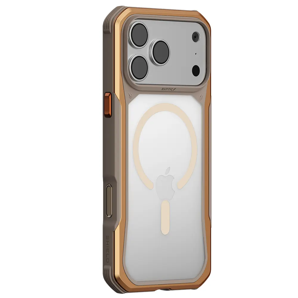 Apple iPhone 18 Pro Max Kılıf M-Safe Şarj Özellikli Raptic Shield Evo Serisi Airbagli Kapak