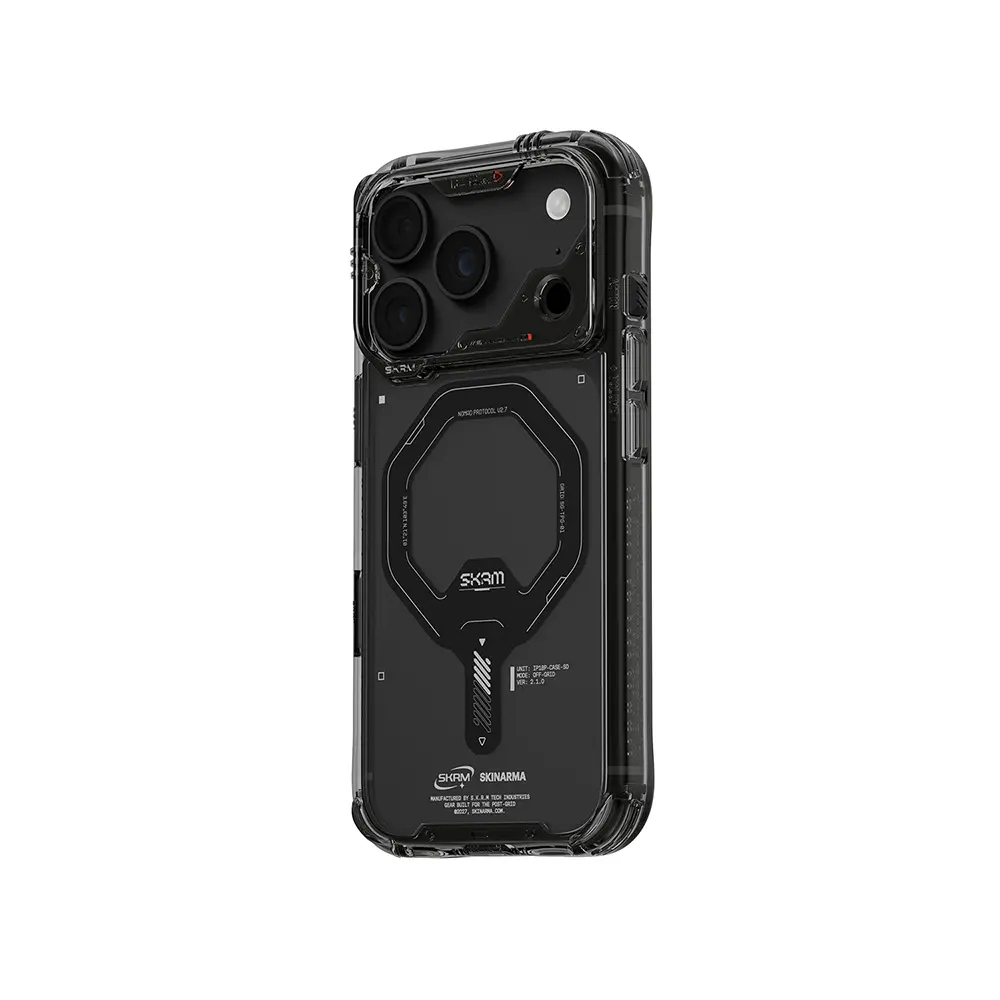 iPhone 18 Pro Max MagSafe Uyumlu Şeffaf Kılıf - Skinarma Saido