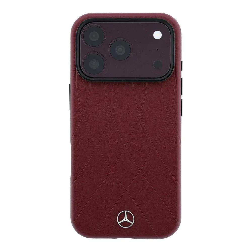iPhone 18 Pro Max MagSafe Uyumlu Lisanslı Kılıf - Mercedes Benz Crossed Lines