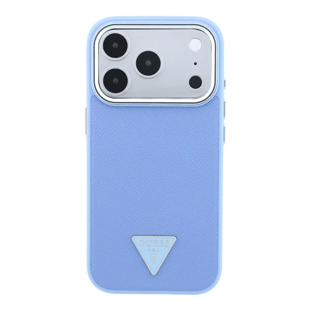 iPhone 18 Pro Max MagSafe Uyumlu Kılıf - Guess Grained Triangle