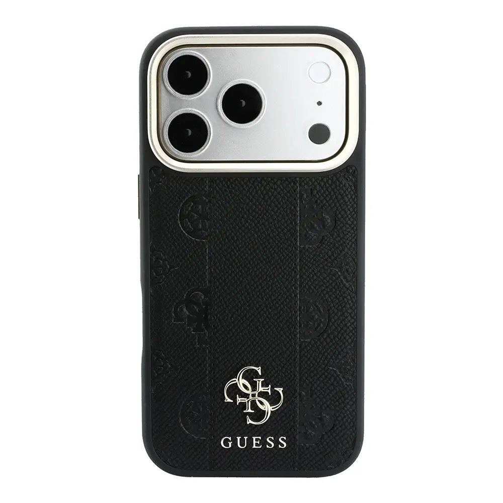 iPhone 18 Pro Max MagSafe Uyumlu Şeritli Peony Kılıf - Guess