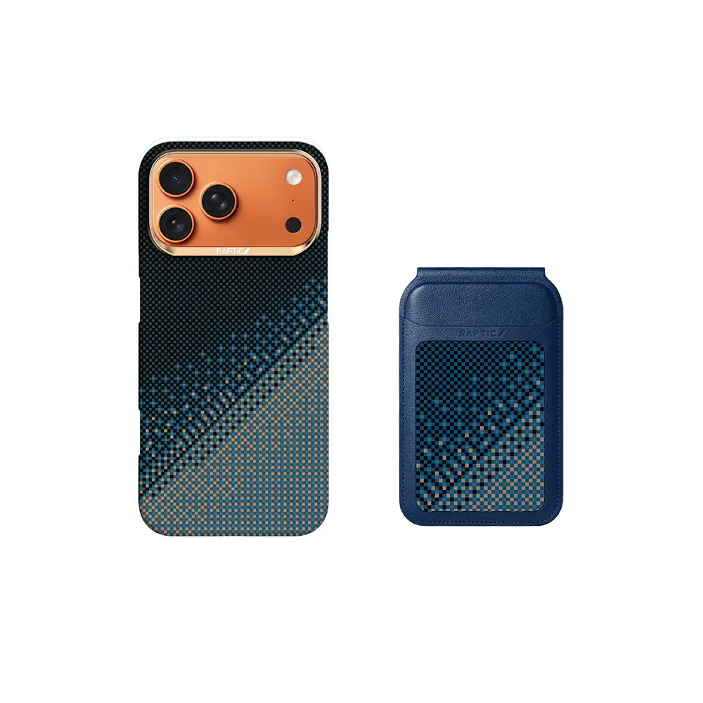 iPhone 18 Pro Max Kartlık Modüllü Aramid Kılıf - Raptic Serenity