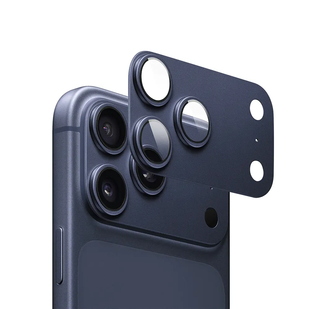 iPhone 18 Pro Kamera Lens Koruyucu, 9H Anti Reflective - Wiwu LG-012 Armor Deck
