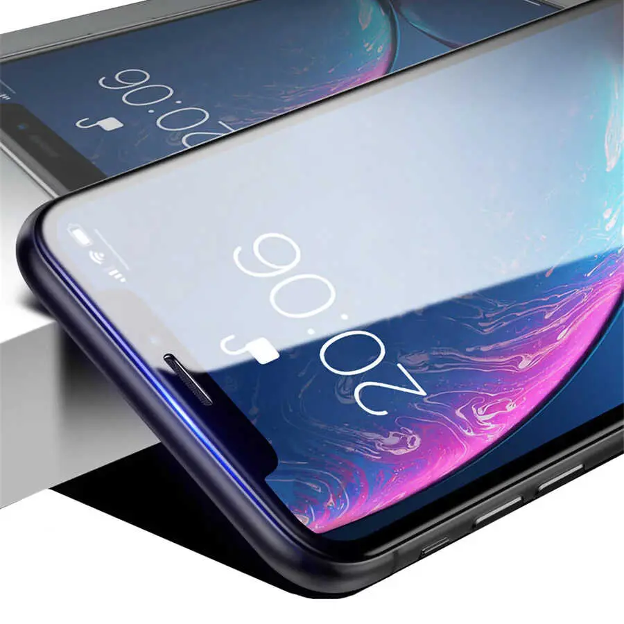 iPhone X Seramik Ekran Koruyucu, 3D Kavisli ve Darbe Emici - Davin