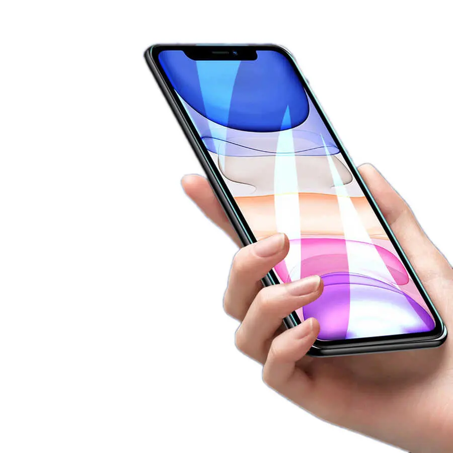 iPhone X Seramik Ekran Koruyucu, 3D Kavisli ve Darbe Emici - Davin