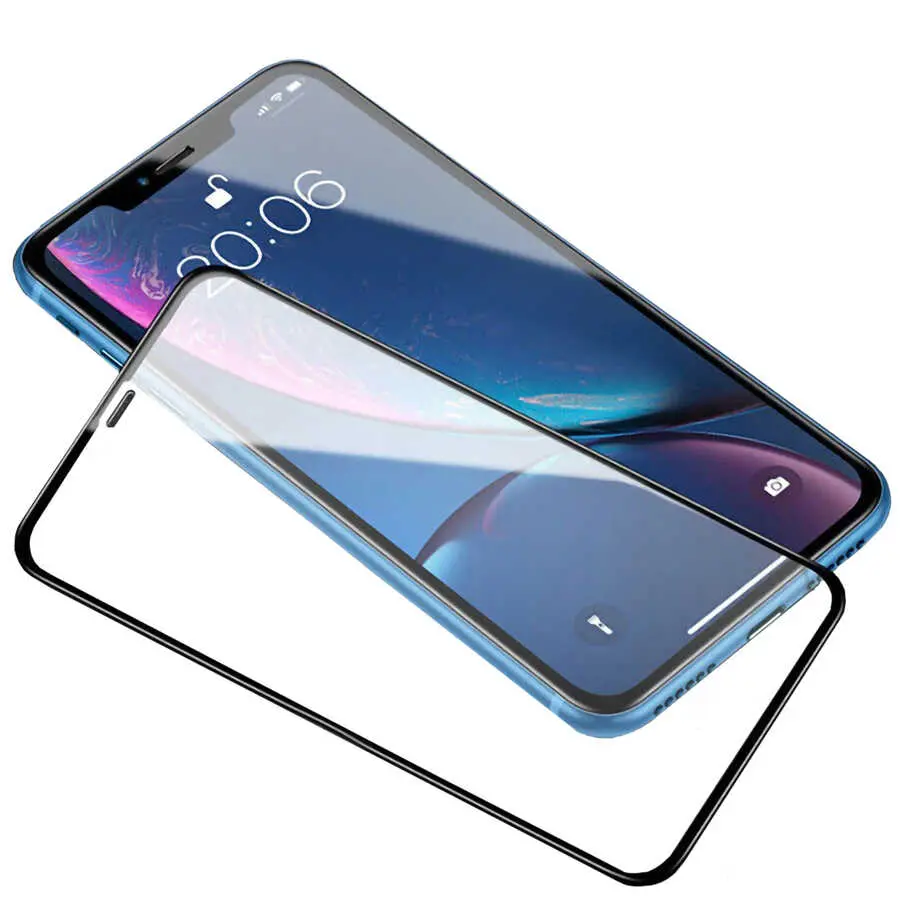 iPhone X Seramik Ekran Koruyucu, 3D Kavisli ve Darbe Emici - Davin