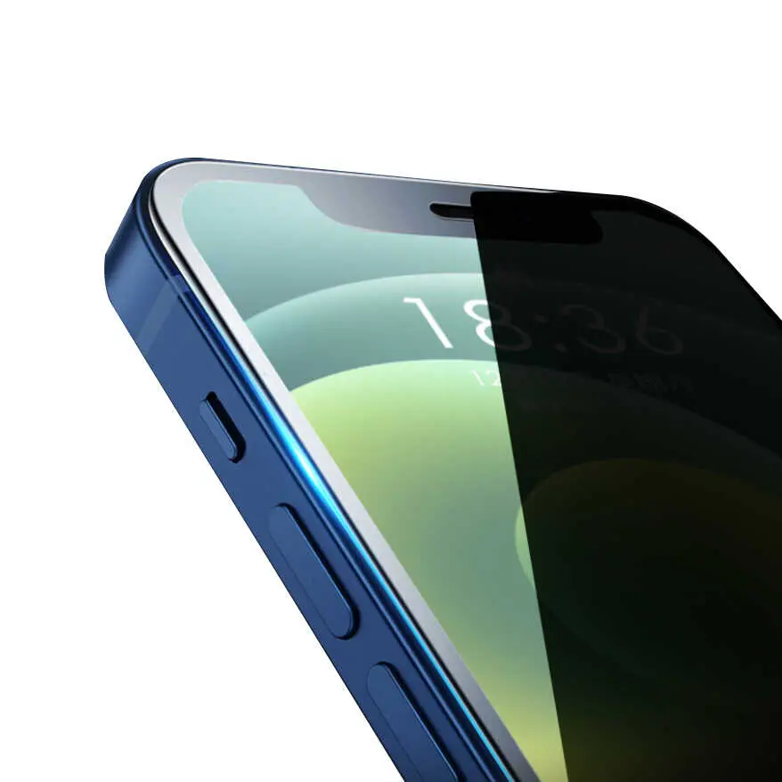 iPhone X HD Anti-Peep Ekran Koruyucu - Wiwu iPrivacy