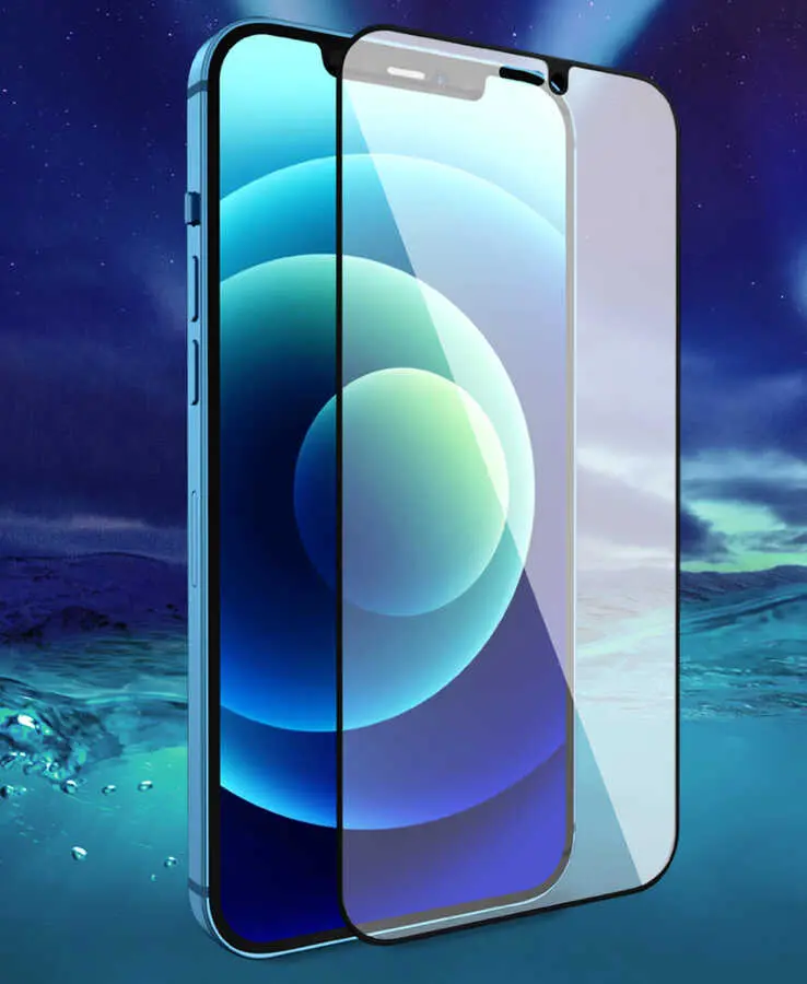 iPhone X Ekran Koruyucu, 9H Sertlik Alüminasilikat Cam - Wiwu iVista