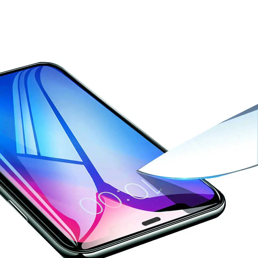 iPhone XR 6.1 Seramik Ekran Koruyucu, 3D Kavisli - Davin