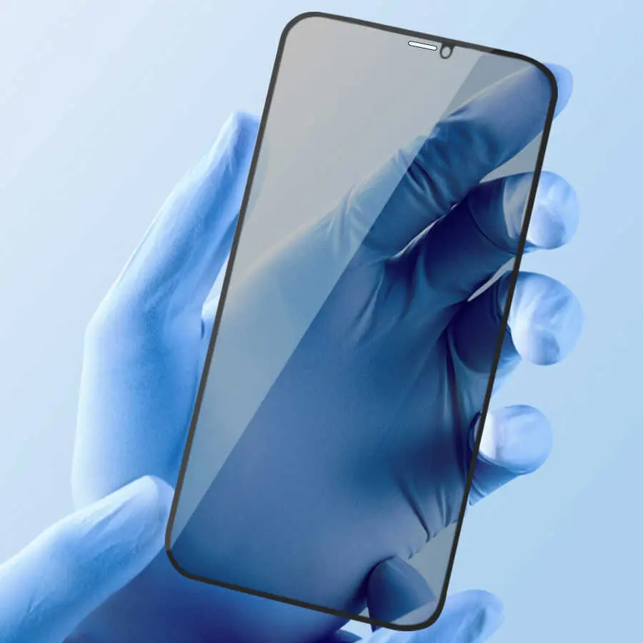 iPhone XR 6.1 Anti-Peep Gizlilik Ekran Koruyucu - Wiwu iPrivacy HD