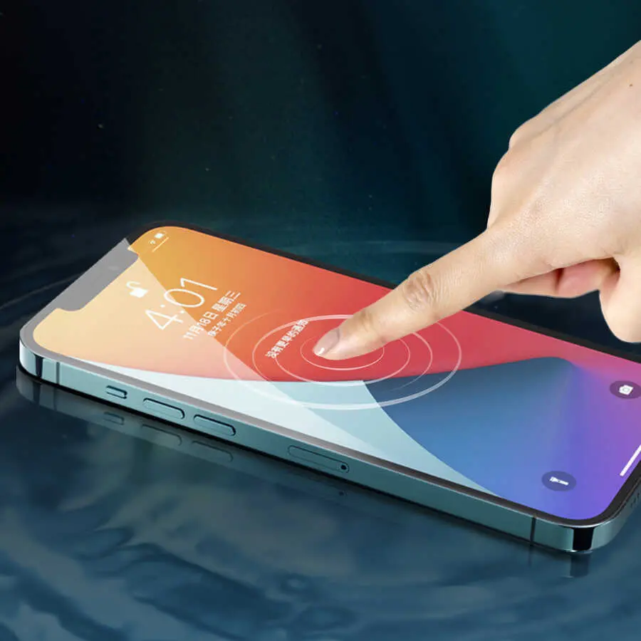 iPhone XR 6.1 Ekran Koruyucu, 9H Sertlik Alüminasilicate Cam - Wiwu iVista