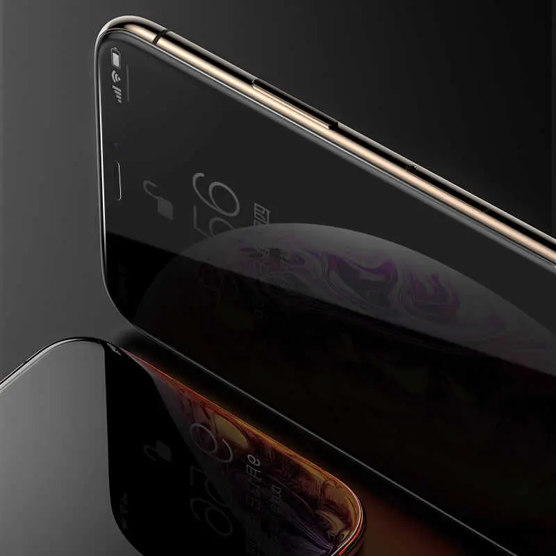 iPhone XS Max 6.5 Ekran Koruyucu - Benks 0.3mm V Pro Privacy