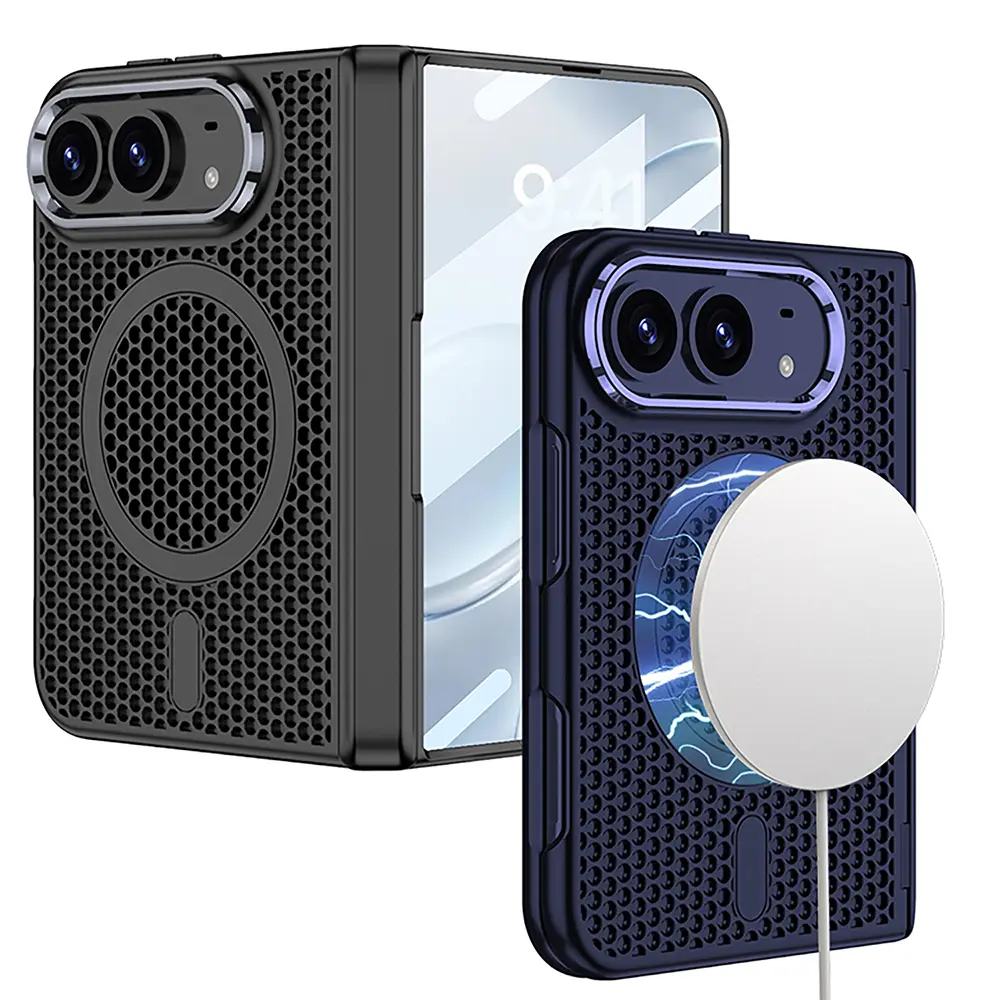 Apple iPhone Duo Kılıf M-safe Şarj Özellikli Zore Kıpta KPT-15 Sert PC Kapak