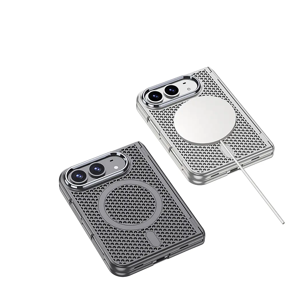 Apple iPhone Duo Kılıf M-safe Şarj Özellikli Zore Kıpta KPT-15 Sert PC Kapak