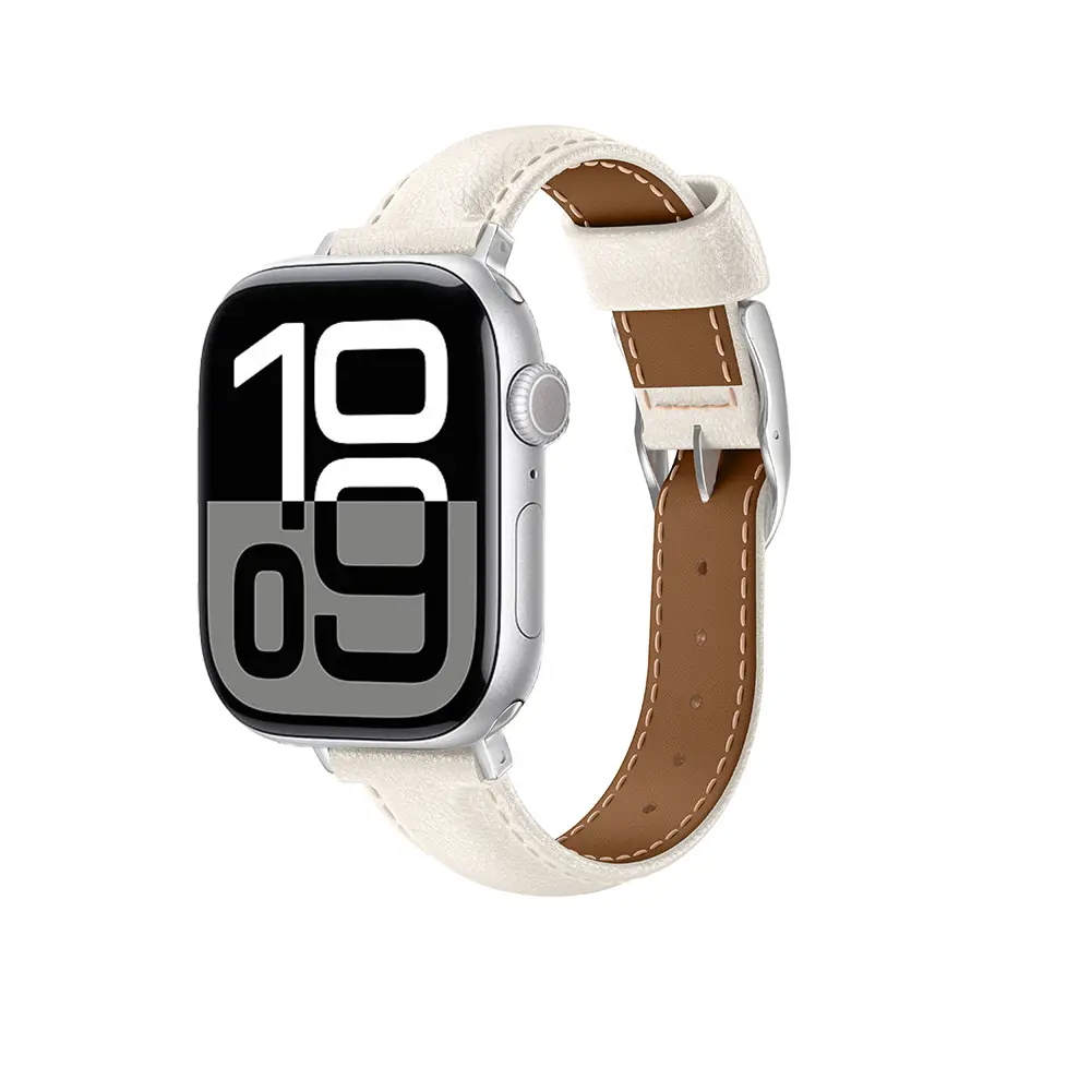 Apple Watch 46 mm Deri Kordon - Amazingthing Glamour Class