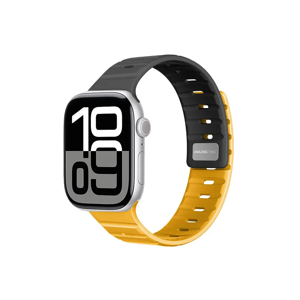 Apple Watch 46 mm SilqLock Silikon Kordon - Amazingthing