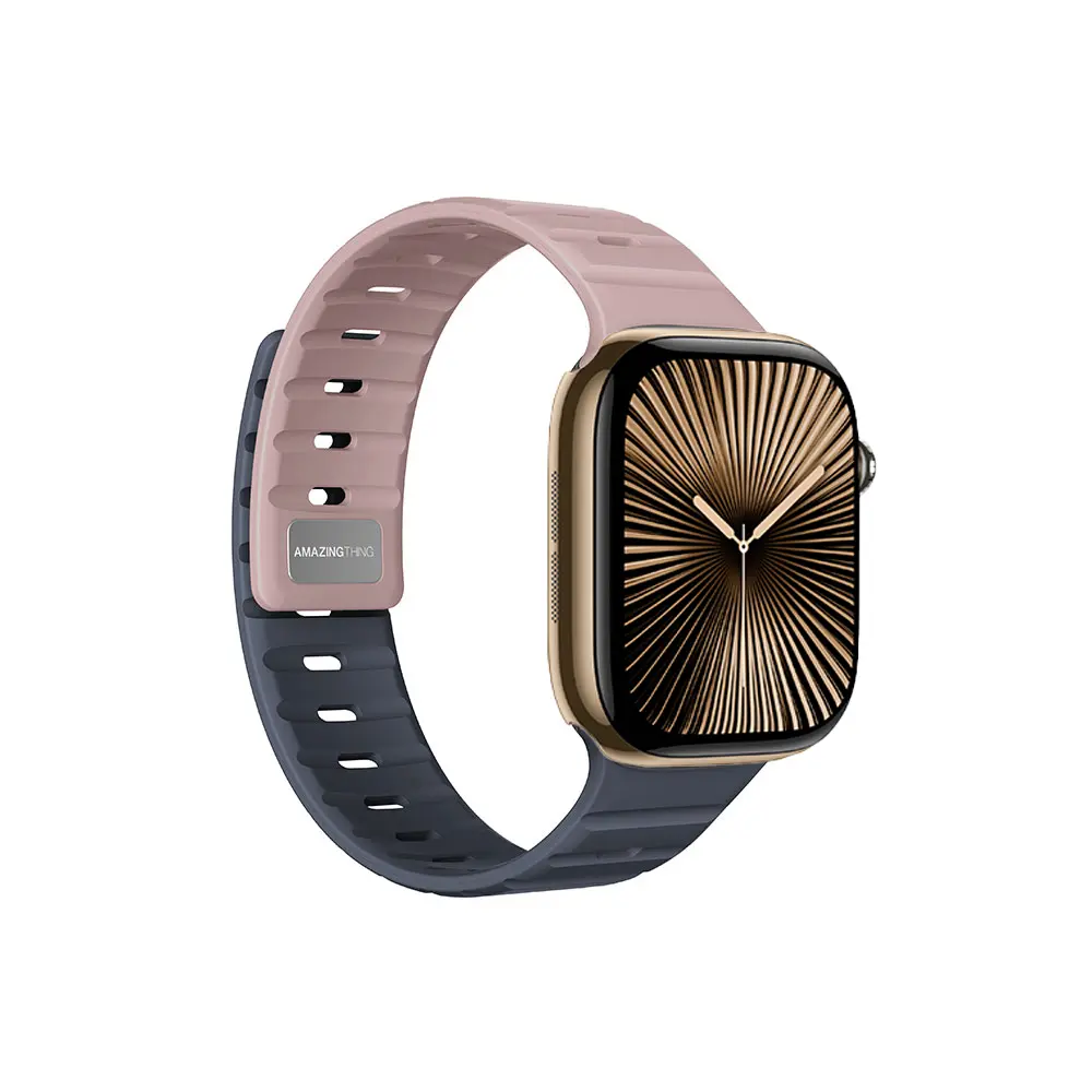 Apple Watch 46 mm SilqLock Silikon Kordon - Amazingthing