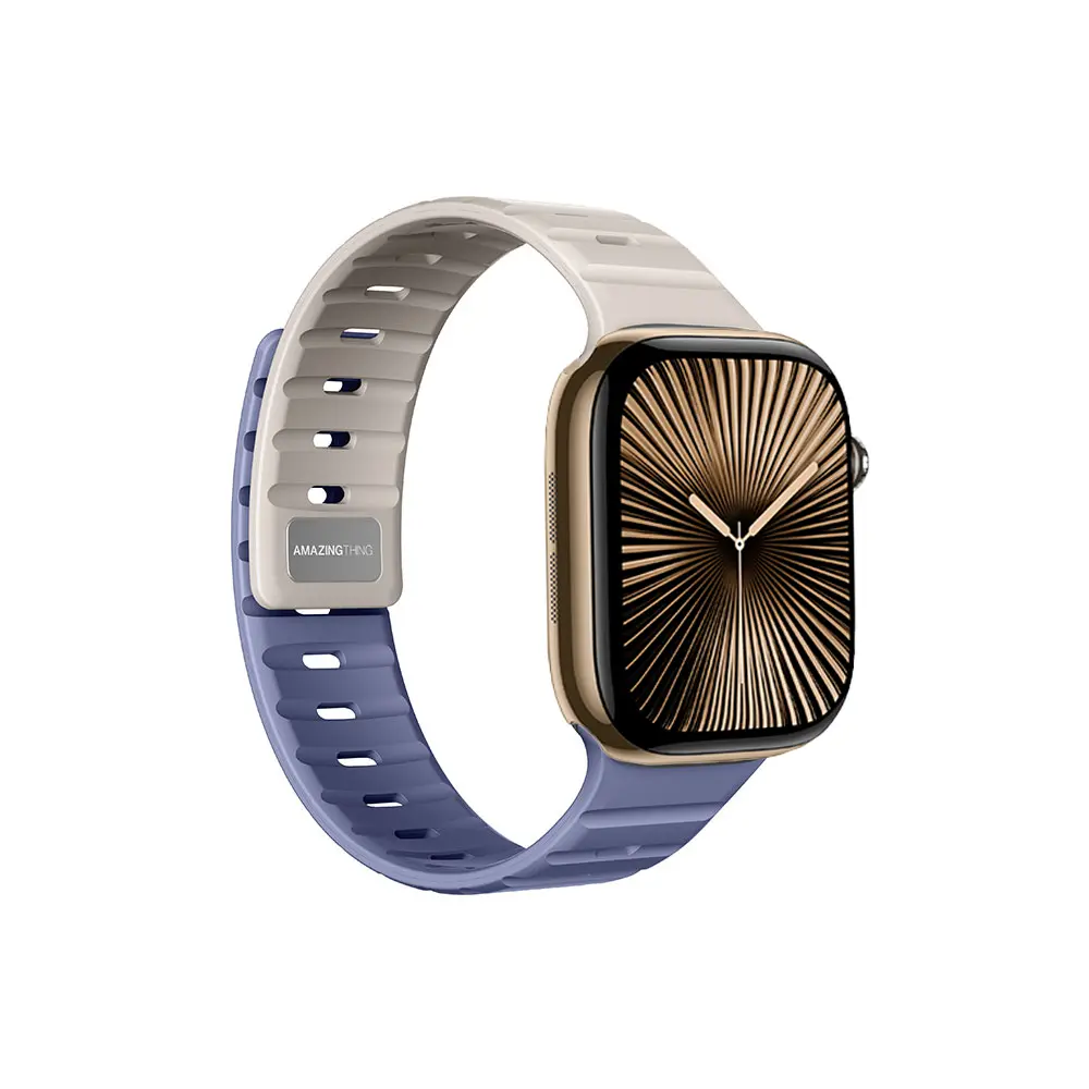 Apple Watch 46 mm SilqLock Silikon Kordon - Amazingthing