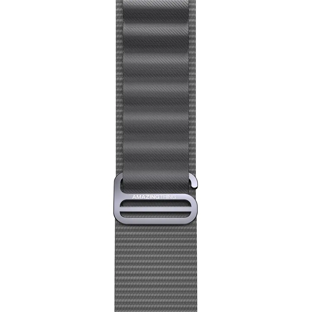 Apple Watch 46 mm Uyumlu Spor Hasır Kordon - Amazingthing Titan
