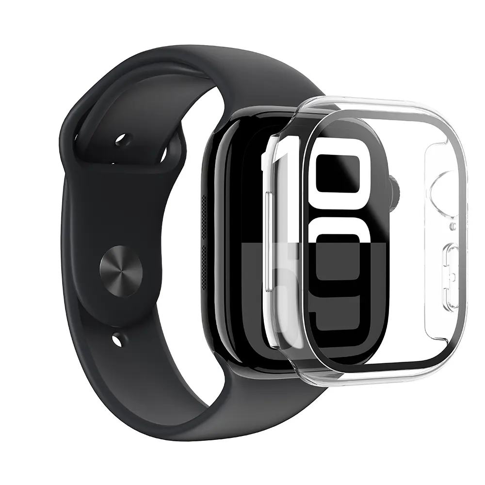 Apple Watch 42 mm Sert PC Kasa ve Ekran Koruyucu - Amazingthing Radix Minimal FullGuard