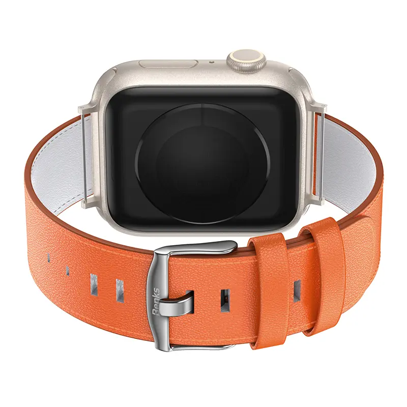 Apple Watch 42 mm Deri Kordon - Benks Vintage Serisi