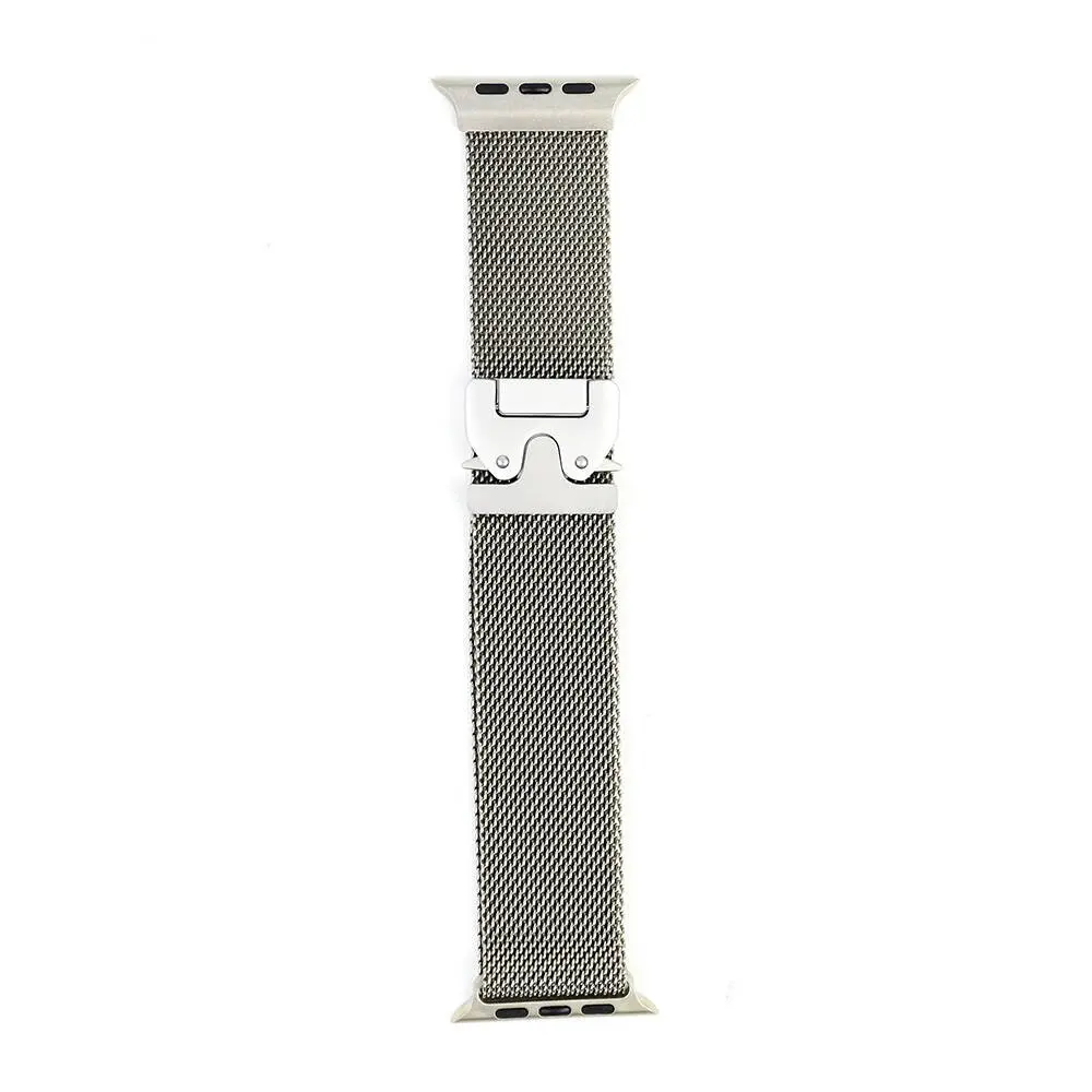 Apple Watch 42 mm Metal Hasır Kordon - Zore KRD-25