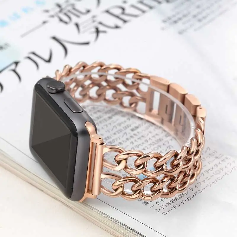 Apple Watch 38 mm Cowboy Metal Kordon - Zore