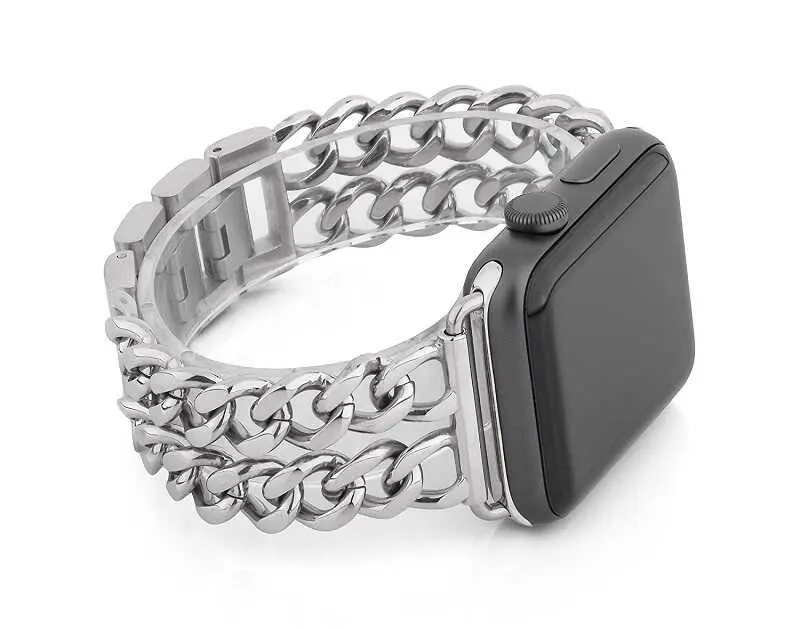 Apple Watch 38 mm Cowboy Metal Kordon - Zore