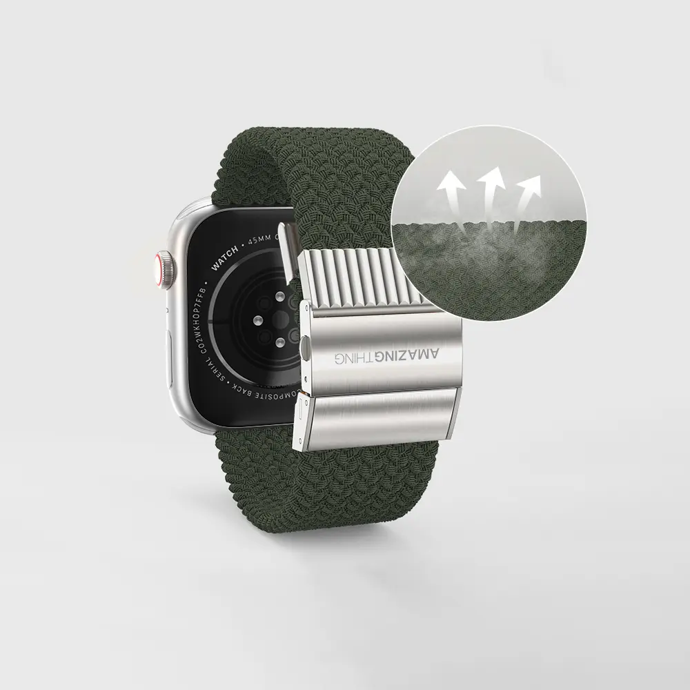 Apple Watch 38mm Amazingthing Titan Weave 2 Sport Örgü Kordon
