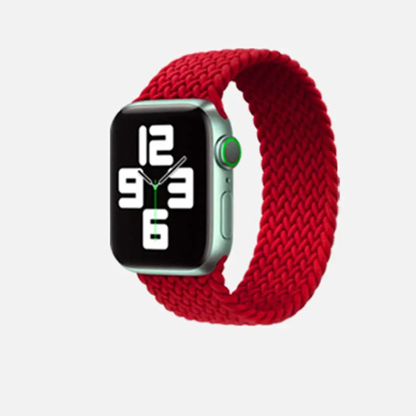 Apple Watch 38 mm Hasır Örgü Kordon - Zore KRD-32 Medium