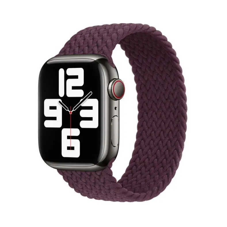 Apple Watch 38 mm XSmall Hasır Örgü Kordon - Zore KRD-32