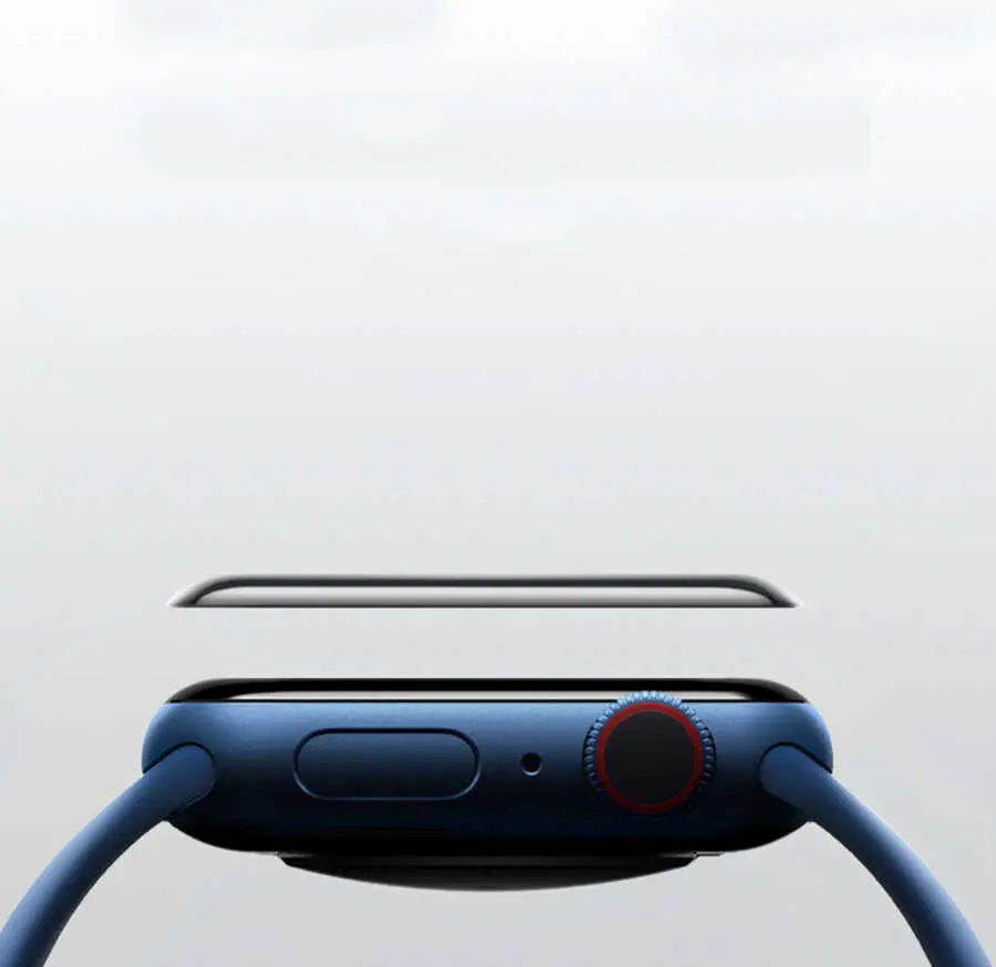Apple Watch 38 mm 6H Temperli Cam Ekran Koruyucu - Wiwu iVista