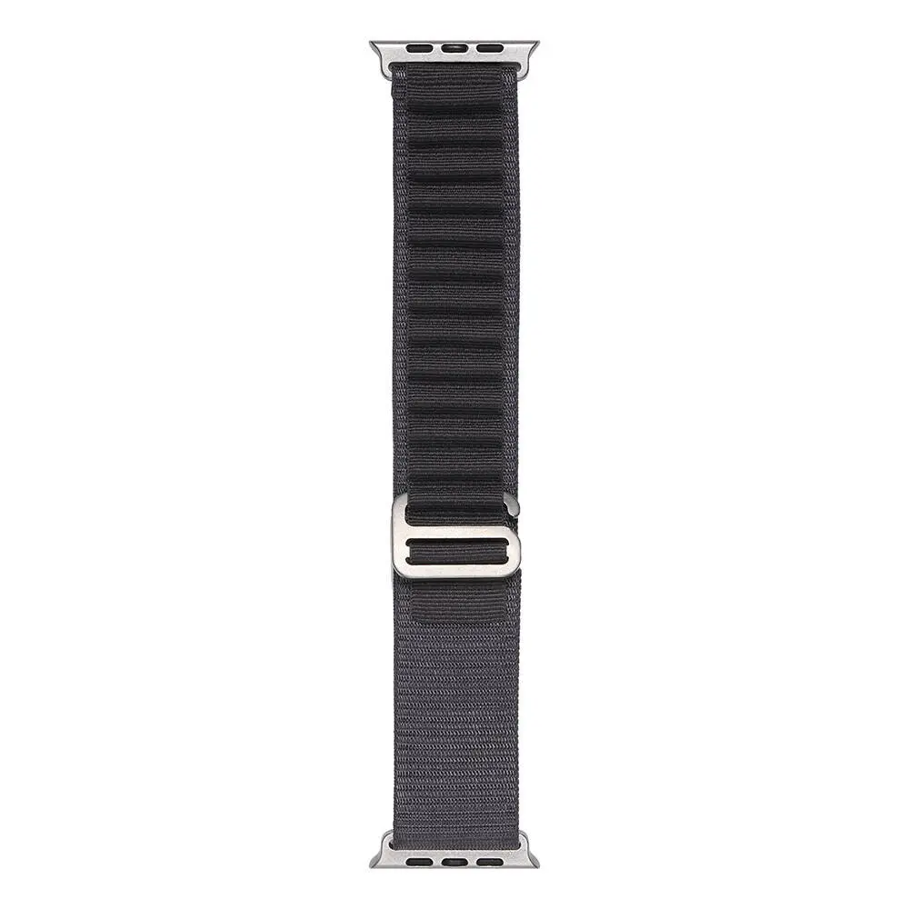 Apple Watch 38 mm Hasır Örgü Kordon - Zore Band-74