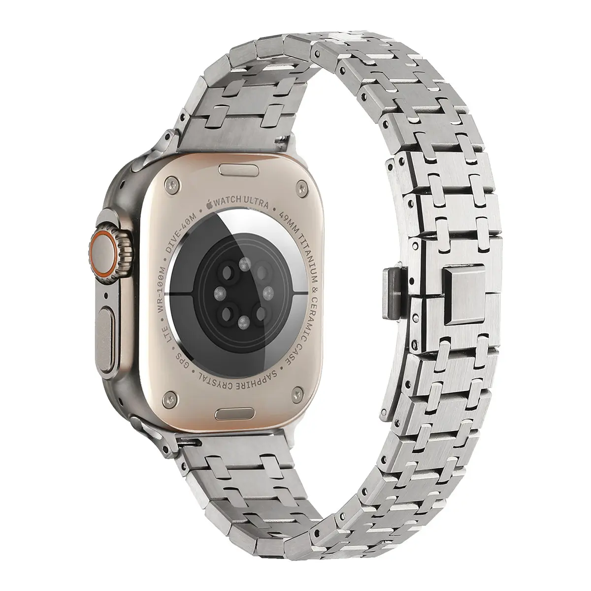 Apple Watch 38 mm Metal Saat Kordonu - Zore KRD-83