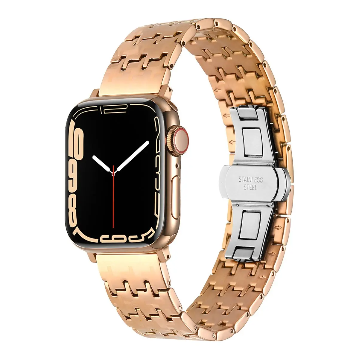 Apple Watch 38 mm Metal Saat Kordonu - Zore KRD-86