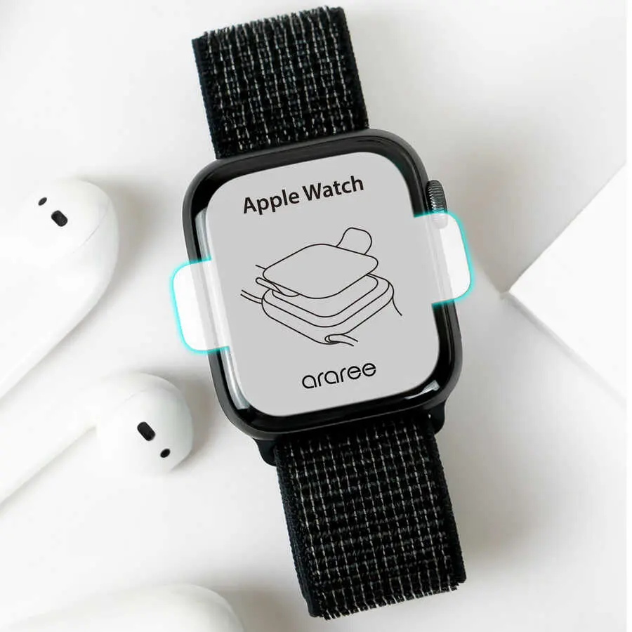 Apple Watch 44 mm Ekran Koruyucu - Araree Pure Diamond