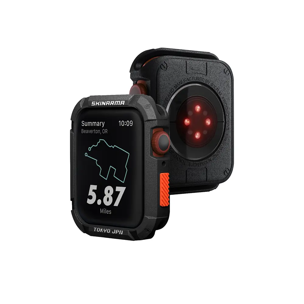 Apple Watch 44 mm Sert PC Kasa Koruyucu - Skinarma Kurono