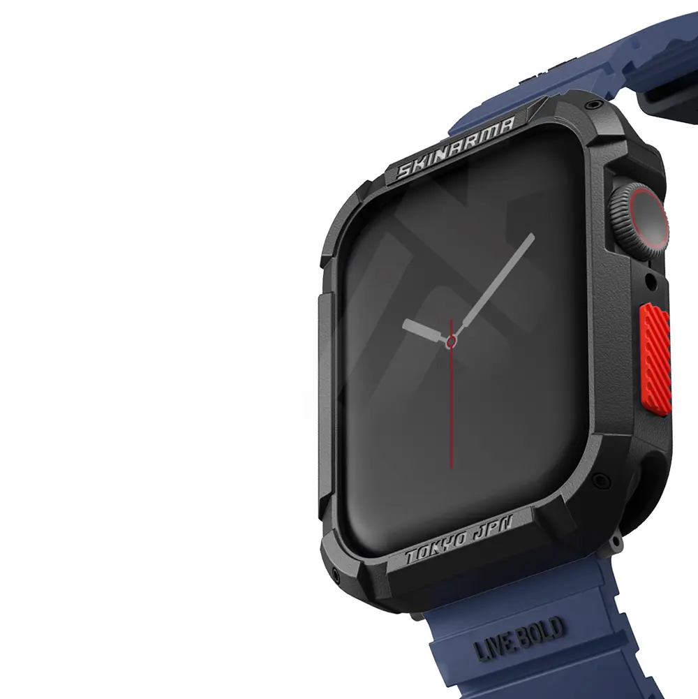 Apple Watch 44 mm Sert PC Kasa Koruyucu - Skinarma Kurono