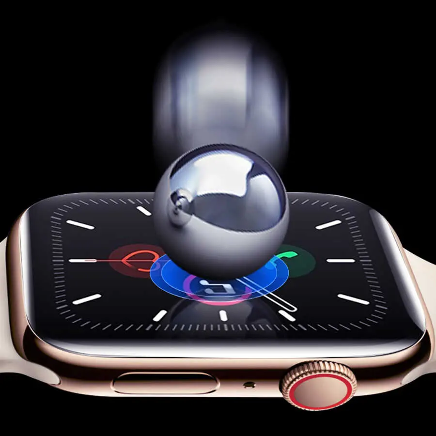 Apple Watch 44 mm 6H Temperli Cam Ekran Koruyucu - Wiwu iVista Watch