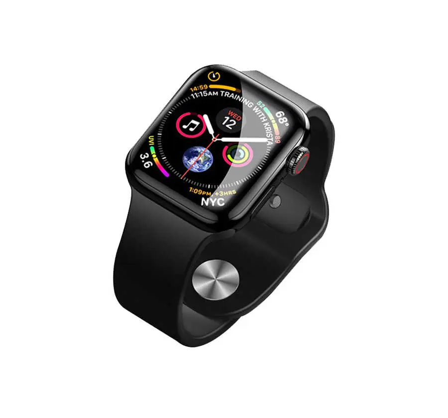Apple Watch 44 mm 6H Temperli Cam Ekran Koruyucu - Wiwu iVista Watch